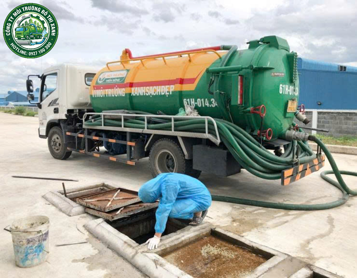 Dịch vụ hút hầm cầu (rút hầm cầu) tại Đồng Tháp: Giải pháp sạch gọn, uy tín, không hôi