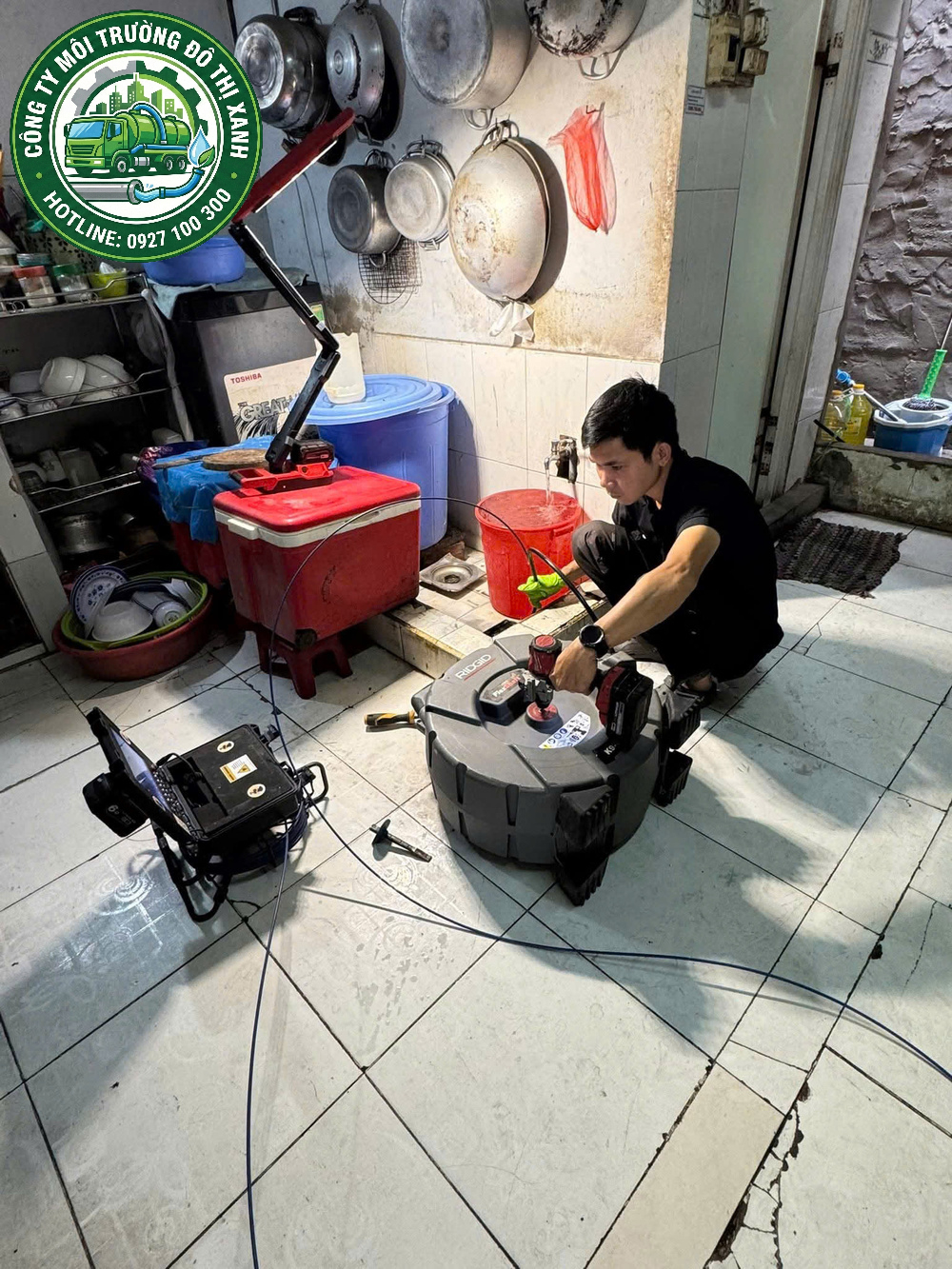 Dịch vụ thông cống nghẹt tại An Giang